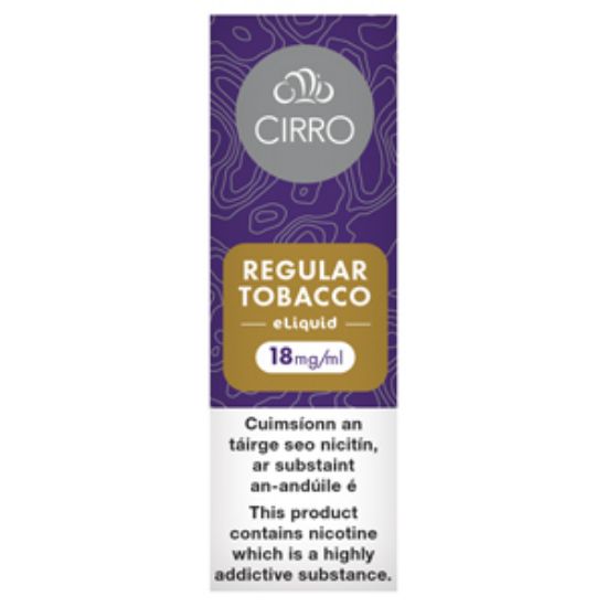 Picture of  Cirro Regular Tobacco 18mg x8